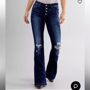 Mid-Rise KanCan Flare Jeans